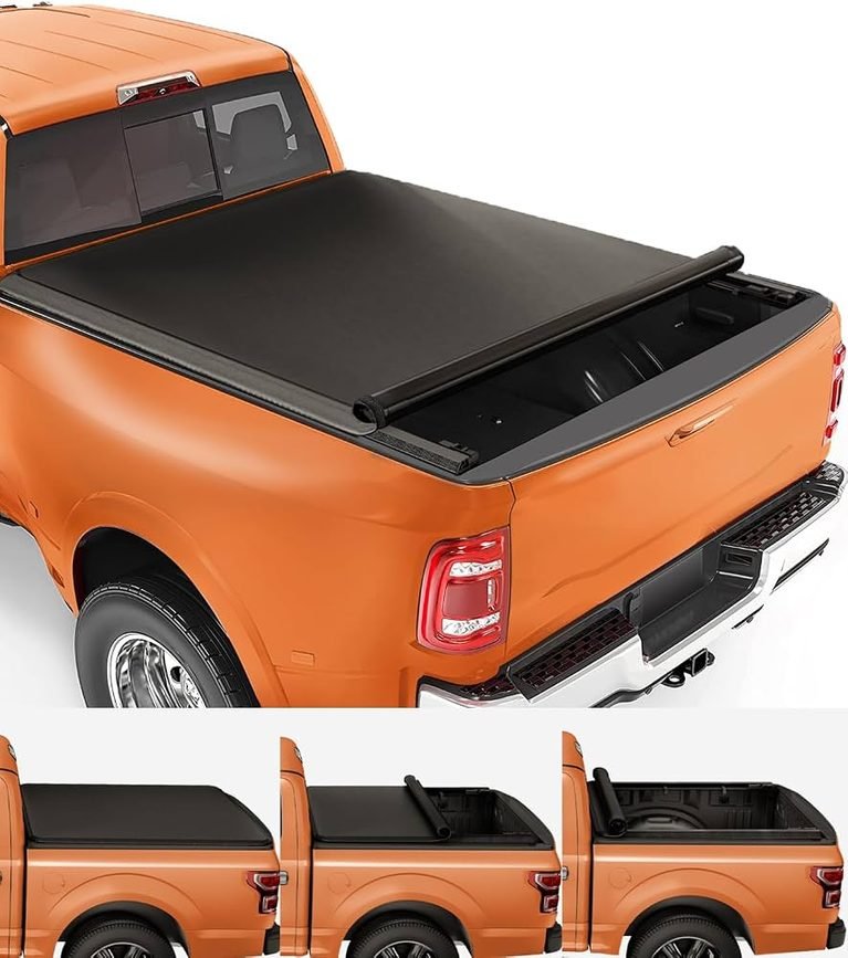 Dexso Soft Roll-Up Tonneau Cover — Ram 1500/2500/3500