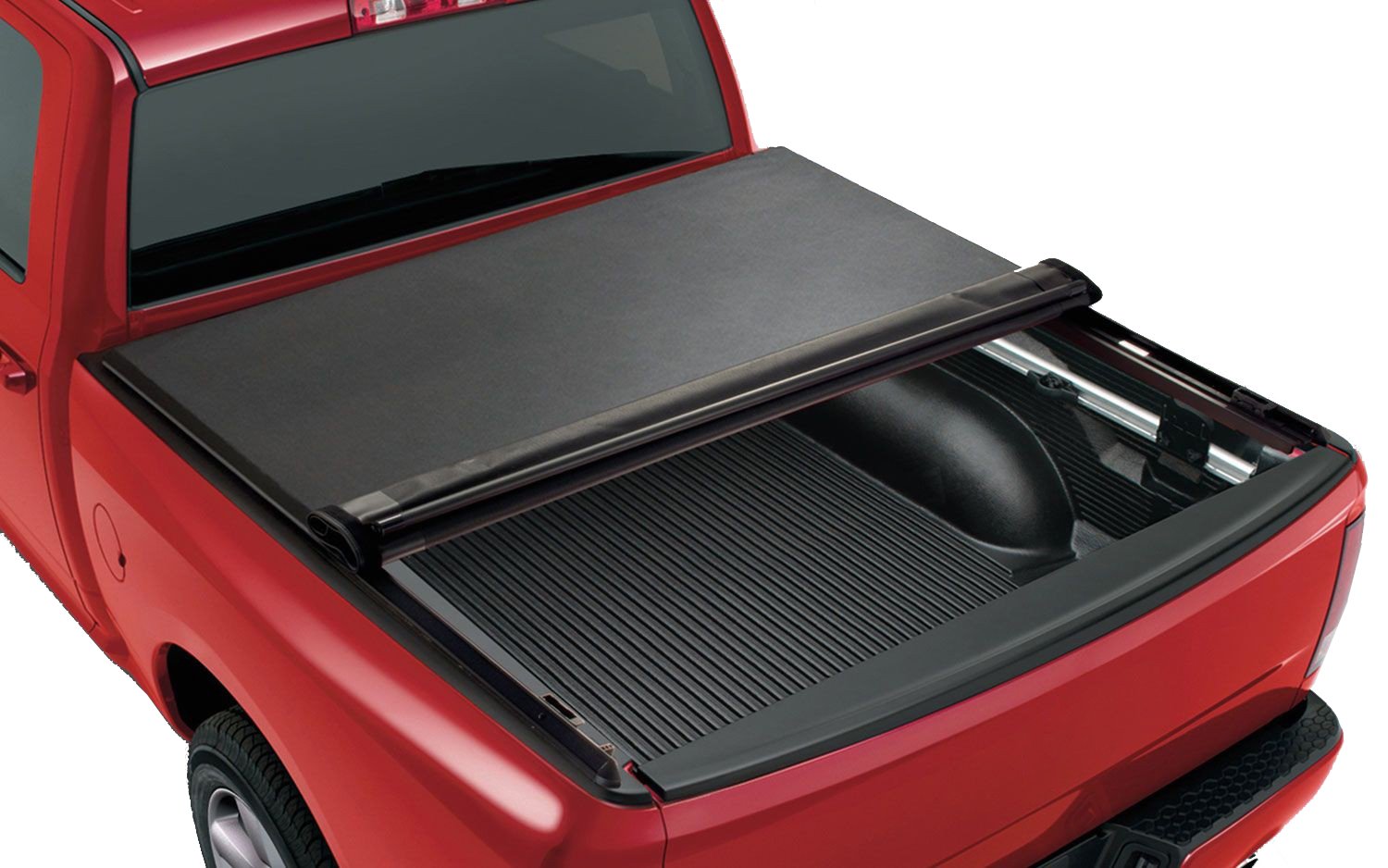 Soft roll-up tonneau cover